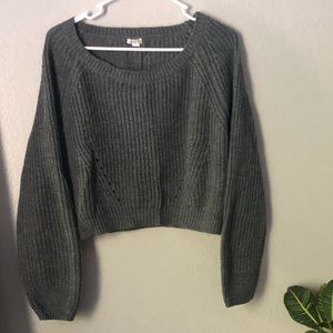Garage Cropped Sweater